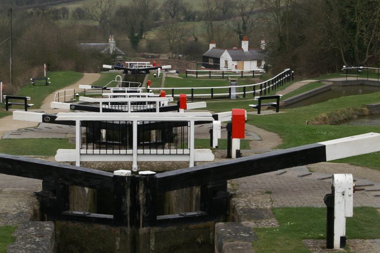 Foxton Locks near Market Harborough